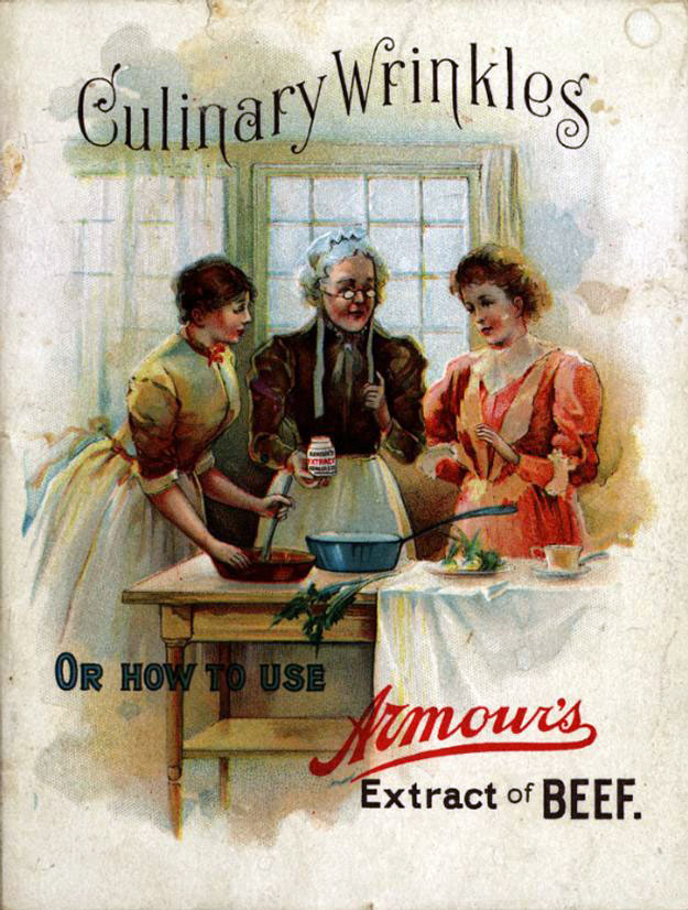 Cover of cookbook, "Culinary Wrinkles"