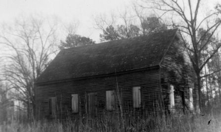 Brown Marsh Presbyterian Church, Bladen County, North Carolina, 1828. Image courtesy of Special Collections Research Center at NCSU Libraries. Brown Marsh Presbyterian Church, Bladen County, North Carolina, 1828. Image courtesy of Special Collections Research Center at NCSU Libraries.