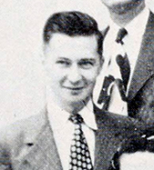 William S. Powell in a staff photograph for the North Carolina Department of Archives and History, circa 1948-1950. Image from State Library of North Carolina