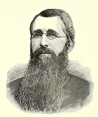 An engraving of John C. Scarborough published in 1892. Image from the Internet Archive - Scarborough_John_Catre_Archive_org_northcarolinatea1892rale_0110