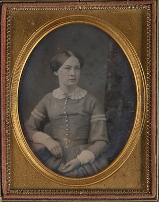 Museum of Photographic Arts Collections. 1850. "Portrait of a woman." 