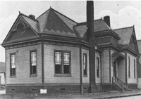 Durham Public Library. Original Building. 