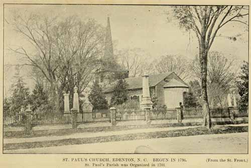 In 1738 Alston served on the vestry of St. Paul's Parish. From the Internet Archive. 