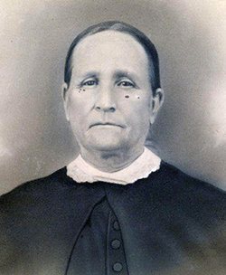 Serena Hooks Aycock, mother of Charles Brantley Aycock, circa 1860. Image from the North Carolina Historic Sites.