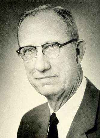 A photograph of Philip Lovin Elliott Sr. published in 1961. Image from the Internet - Elliott_Philip_Lovin_Sr_Archive_org_annual130132196019621bapt_0476