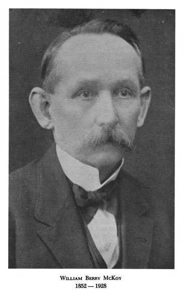 Photographic portrait of William Berry McKoy, from Henry Bacon McKoy&#39;s &lt;i&gt;The McKoy - McKoy_William_Berry_Hathi