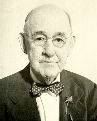 A photograph of John Alexander Oates published in 1958. Image from the Internet Archive. - Oates_John_Alexander_Archive_annual127129195719591bapt_0433