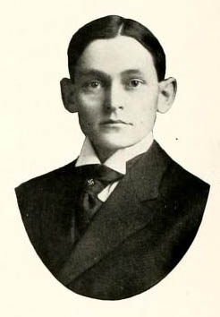 Image of Herbert Evans Peele, from The Howler 1908, [p. 36] - Peele_Herbert_Evans_DigitalNC_howler1908wake_0044