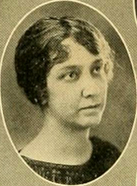 A photograph of Marie Anne Updike White, wife of Newman Ivey White, from the - White_Newman_Ivey_wife_UNCCH_chanticleerseria1925duke_0034