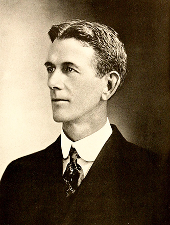 A photograph of Robert Herring Wright published in 1919. Image from the Internet Archive. - Wright_Robert_Herring_Archive_org_historyofnorthca05_0109