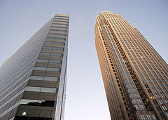 101 Independence Center (left) and Bank of America Corporate Center, Charlotte. Image courtesy of Jame Willamor. 101 Independence and Bank of America Corporate Center, Charlotte. Image courtesy of Jame Willamor.