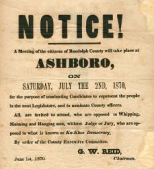 (Click to see large image). Courtesy of UNC Libraries. (Click to see larger image). Courtesy of UNC Libraries.