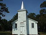 Kehukee Primitive Baptist Church, NC Historical Marker E-71. Image courtesy of NC Office of Archives & History.
