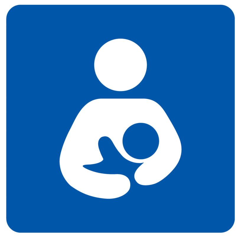 Image of the International symbol for breastfeeding