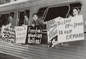  Traveling to promote civil rights. Image courtesy of CORE. 
