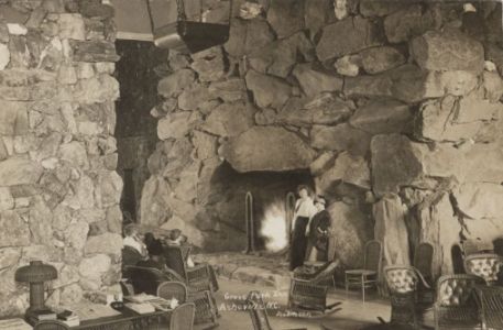 Grove Park Inn, Asheville N. C." ca. 1905-1915. Image Courtesy of North Carolina Collection Photographic Archives. 