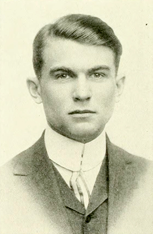 A photograph of Joseph Shepard Bryan from the 1915 University of North Carolina yearbook. Image from the Internet Archive.
