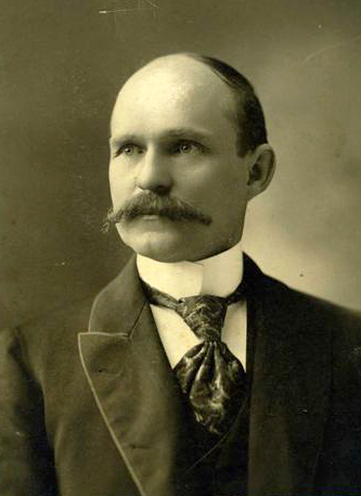 A photograph of Robert D. Gilmer circa 1890-1910. Image from the North Carolina Museum of History.