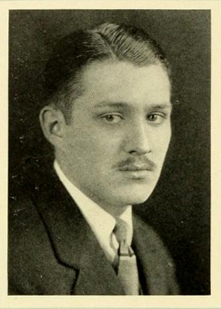 Senior portrait of Arthur Hill London, Jr., from the University of North Carolina yearbook <i>The Yackety Yack</i>, 1925.  Presented on DigitalNC.  