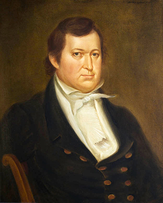 A portrait of Alabama's fourth governor John Murphy, painted by Maltby Sykes. Image from the Alabama Department of Archives and History.