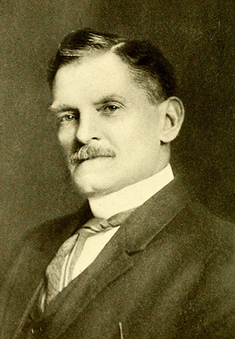 A photograph of John Turner Pullen published in 1913. Image from the Internet Archive.