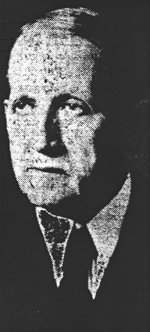 Photograph of William Edgar White from the Greensboro Daily News, March 31, 1935.