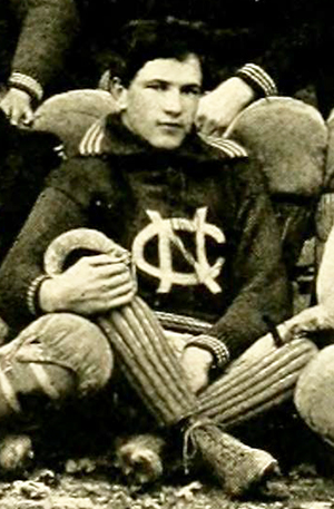 Photograph of Hollis Taylor Winston from the 1896 University of North Carolina yearbook. Image from Digital NC.