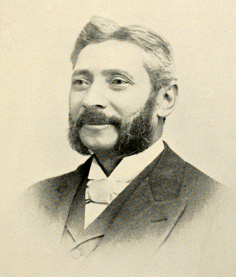 Photograph of Samuel Wittkowsky, circa 1893. From <i>A memorial volume of the Guilford Battle Ground Company</i>, published 1893 by Reese & Elam, Greensboro, N.C. 