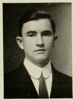 Douglas L. Rights picture from the 1913 issue of Yackety Yack, the UNC Chapel Hill yearbook. 