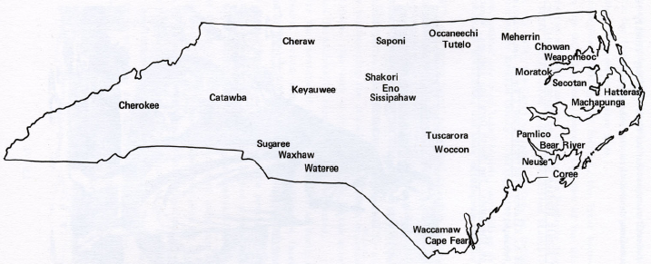 Native American Tribes In North Carolina Colony