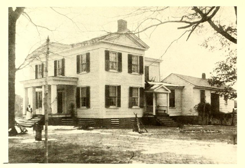 "Libery Hall", the ancestral home of the Kenan family in Kenansville. Orginially built by Thomas' father, James Kenan.
