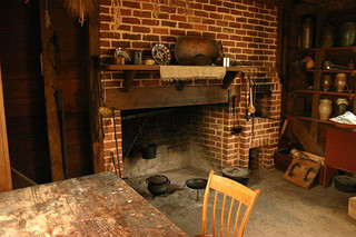Kitchen Shack Interior- Historic Latta Plantation.