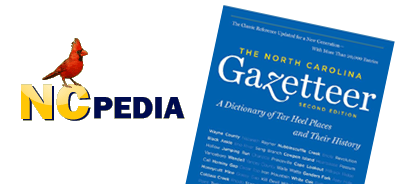 NCpedia and the North Carolina Gazetteer