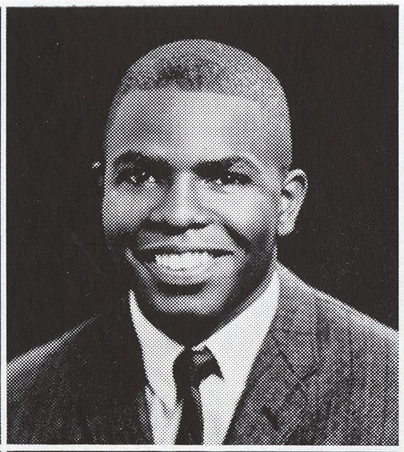Kellis Parker, senior year portrait, 1964.  From the UNC-Chapel Hill student yearbook the <i>Yackety Yack</i>.  Used by permission of University of North Carolina Libraries.