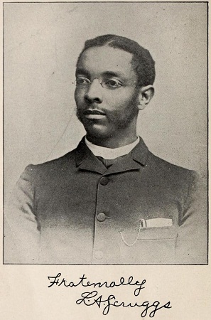 This photograph is of Lawson Andrew Scruggs, one of the first three black doctors licensed by the State of North Carolina.