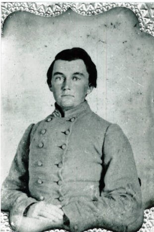 Photograph of Edward Hall Armstrong in Confederate military uniform. Image courtesy of Pender County Public Library Digital Archives and DPLA.