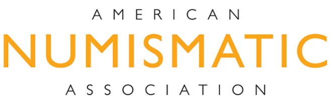 Logo for the American Numismatic Association