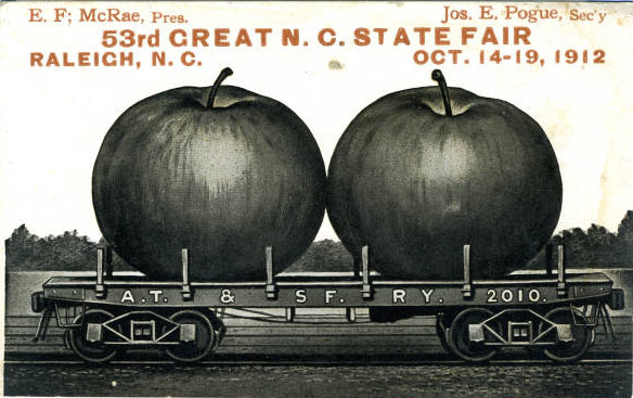 Postcard from the 1912 North Carolina State Fair