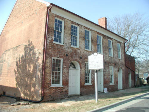 Photograph of the Union Tavern Building in Milton, N.C. The building was owned by Thomas Day.