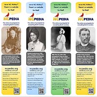 Print NC African Americans Bookmarks