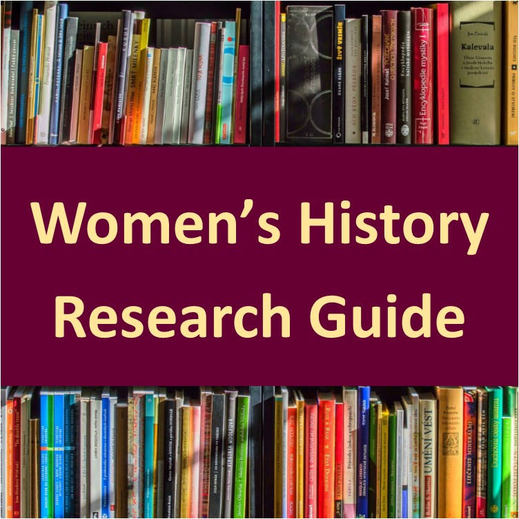 Visit this link for a research guide to researching North Carolina Women's History.