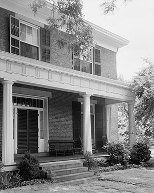 The Richard B. Haywood house in Raleigh, between 1935 and 1938. It was added to the National Register of Historic Places in 1970. Image from the Library of Congress.