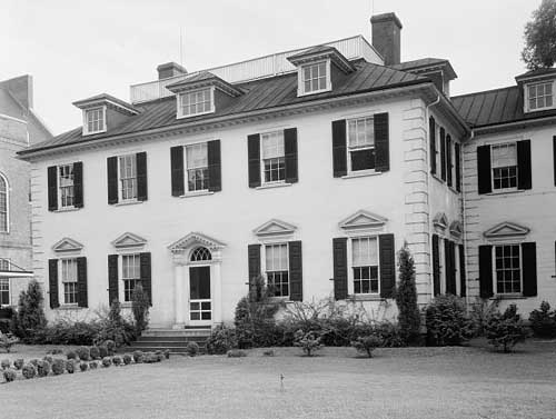 John Stanly Wright House, New Bern. 1936. Image courtesy of Library of Congress. 