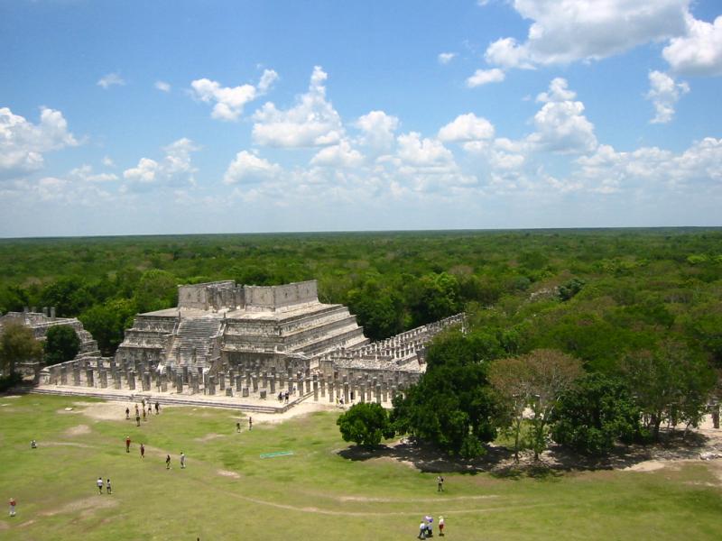 <img typeof="foaf:Image" src="http://statelibrarync.org/learnnc/sites/default/files/images/ChichenItza2.jpg" width="768" height="1024" alt="The Temple of a Thousand Columns at Chichen Itza" title="The Temple of a Thousand Columns at Chichen Itza" />
