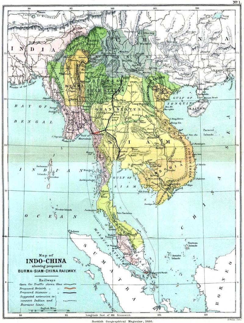 <img typeof="foaf:Image" src="http://statelibrarync.org/learnnc/sites/default/files/images/IndoChina1886.jpg" width="1573" height="2079" alt="Map of Indo-China, showing proposed Burma-Siam-China Railway (1886)" title="Map of Indo-China, showing proposed Burma-Siam-China Railway (1886)" />