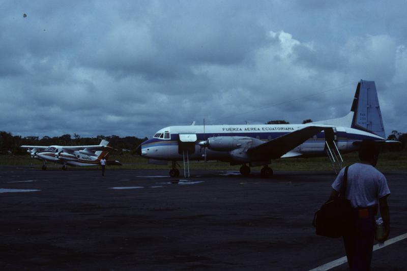 <img typeof="foaf:Image" src="http://statelibrarync.org/learnnc/sites/default/files/images/ecuador_027.jpg" width="1024" height="682" alt="Ecuadorian air force plane on the runway" title="Ecuadorian air force plane on the runway" />