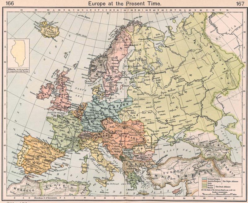 Europe in 1911