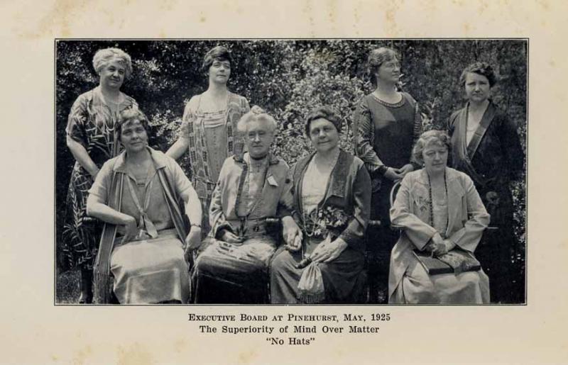 A group of women posed for a photo.