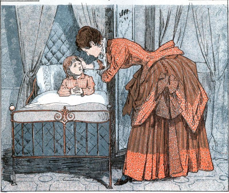 Mother and child illustration Mother and child illustration