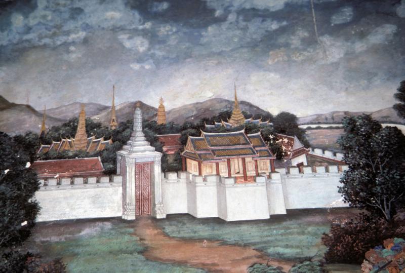 <img typeof="foaf:Image" src="http://statelibrarync.org/learnnc/sites/default/files/images/thai_rama_036.jpg" width="1024" height="690" alt="Rama's walled city of Ayudhya" title="Rama's walled city of Ayudhya" />